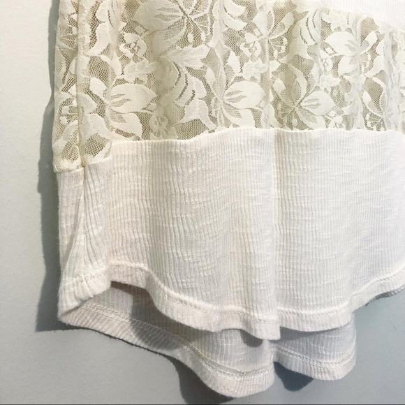 NWT Pretty Ivory Tee - Picture 2 of 5